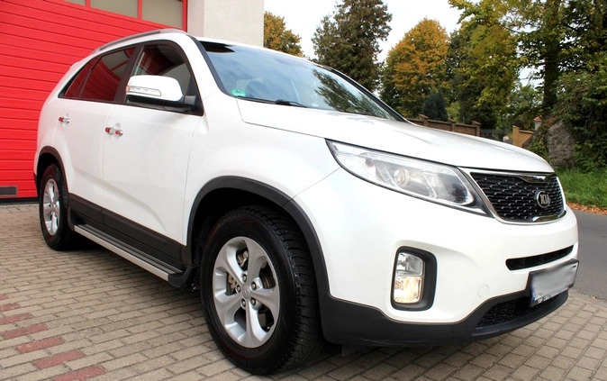 Kia Sorento cena 64900 przebieg: 173000, rok produkcji 2014 z Brusy małe 742